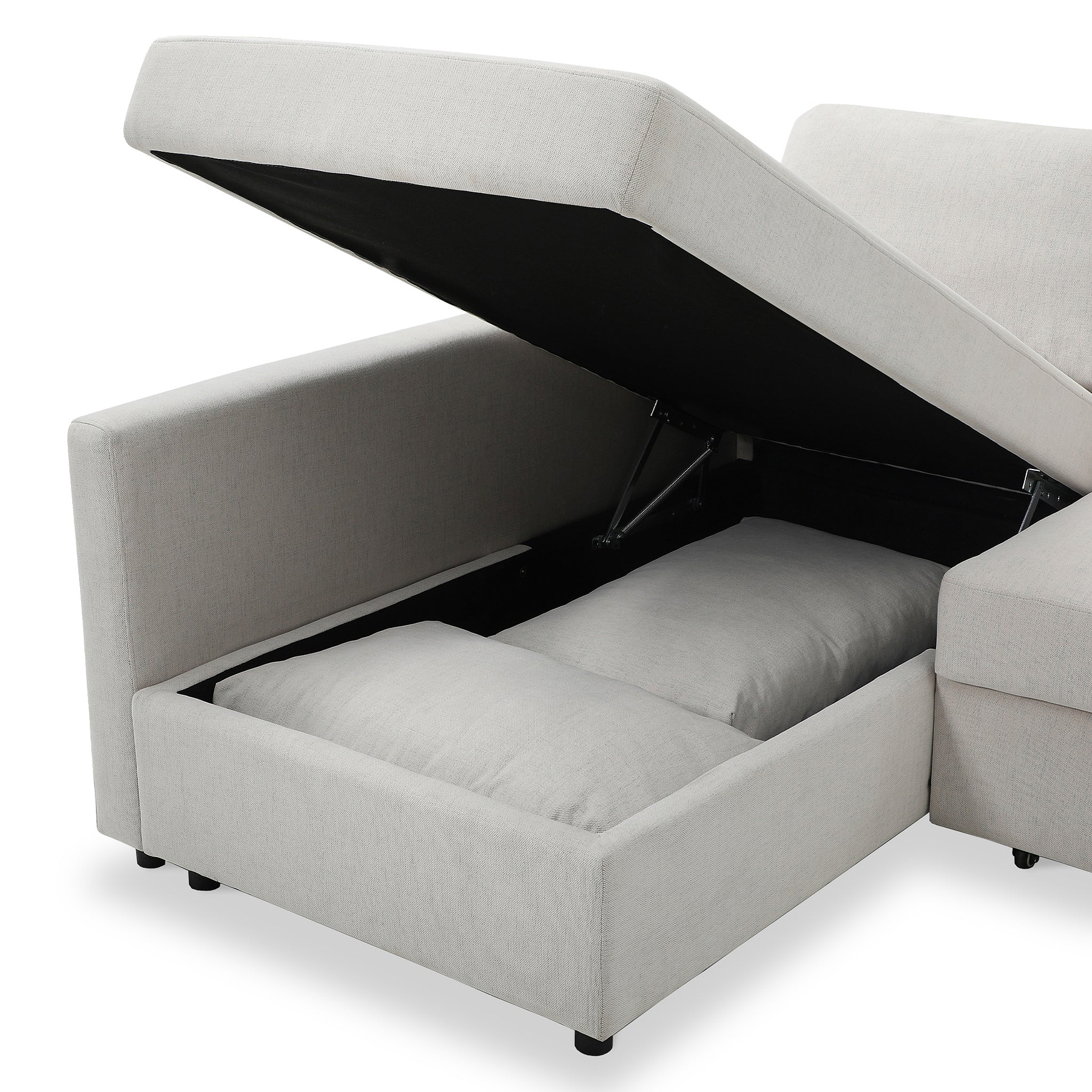 Staunton Corner Sofabed Natural from Roseland Furniture