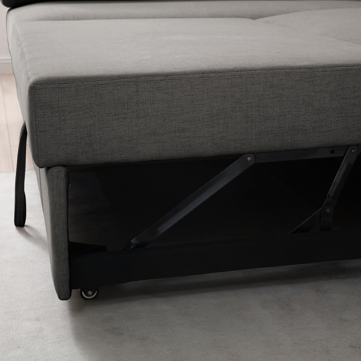 Staunton Corner Sofabed Grey from Roseland Furniture
