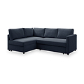 Staunton Corner Sofabed Navy from Roseland Furniture