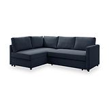 Staunton Corner Sofabed Navy from Roseland Furniture