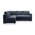 Staunton Corner Sofabed Navy from Roseland Furniture