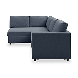 Staunton Corner Sofabed Navy from Roseland Furniture