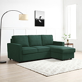 Soldier Corner Sofa Bed in Green from Roseland Furniture