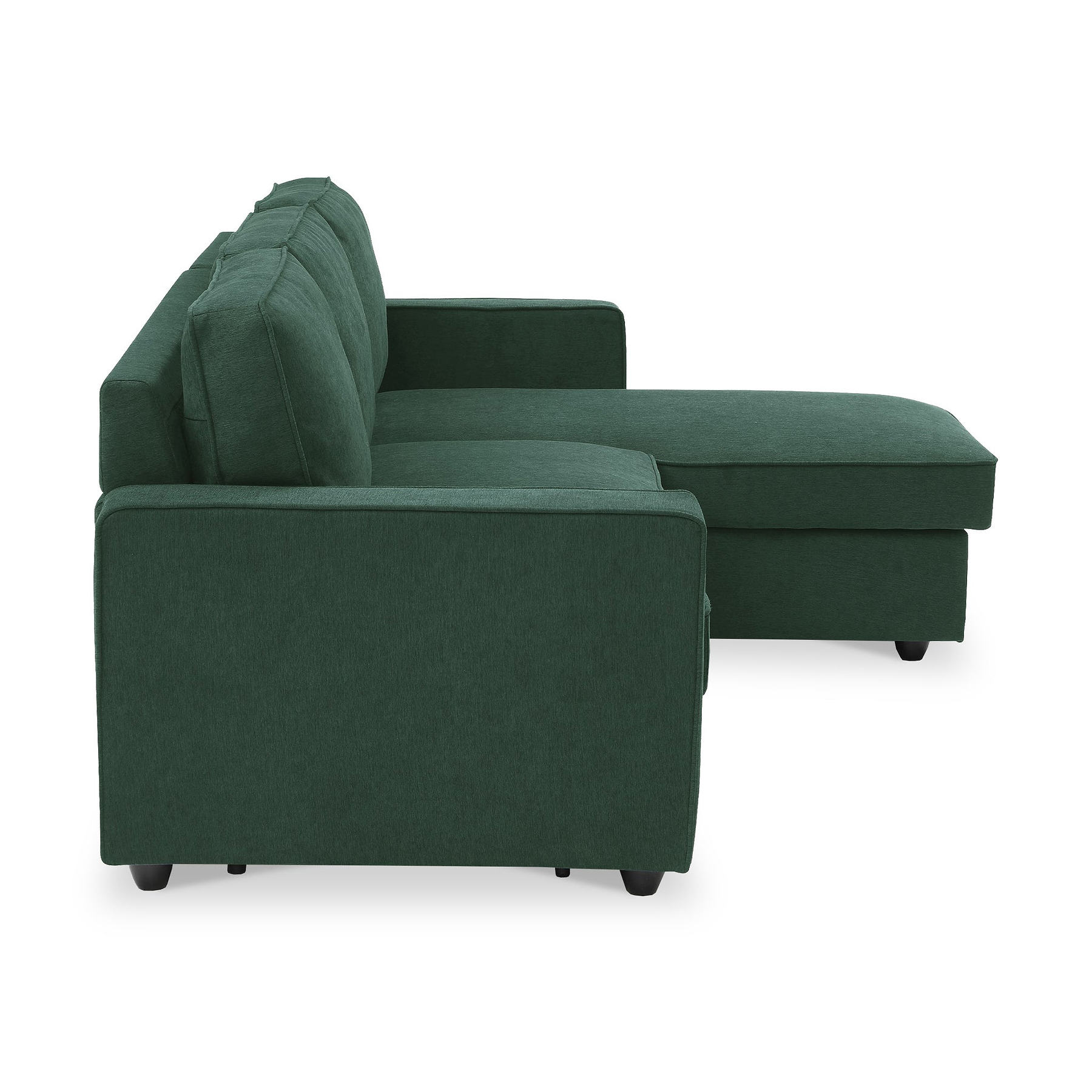 Soldier Corner Sofa Bed in Green from Roseland Furniture