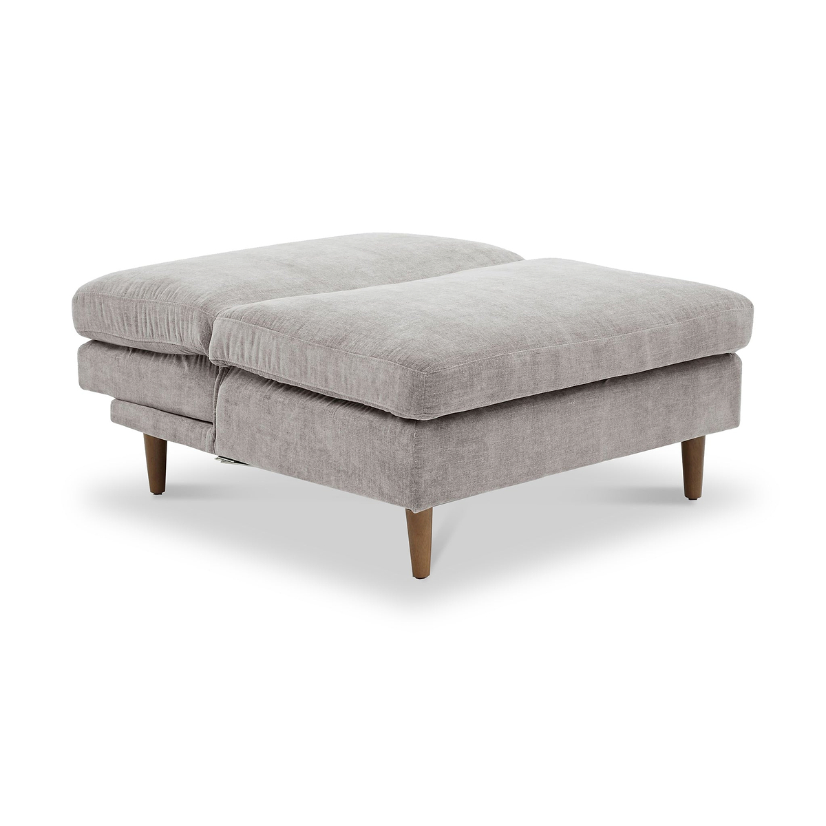 Carrington Chenille Click Clack Lounge Chair Natural from Roseland Furniture