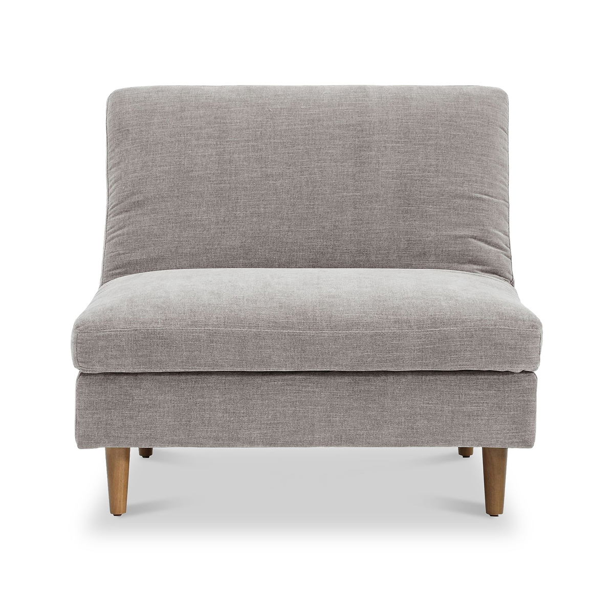Carrington Chenille Click Clack Lounge Chair Natural from Roseland Furniture