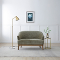 Lucinda Chenille 2 Seater Sofa Olive from Roseland Furniture