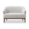 Lucinda Chenille 2 Seater Sofa Natural from Roseland Furniture