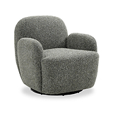 Portia Swivel Armchair Olive from Roseland Furniture