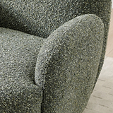 Portia Swivel Armchair Olive from Roseland Furniture