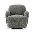 Portia Swivel Armchair Olive from Roseland Furniture
