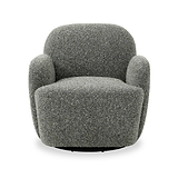 Portia Swivel Armchair Olive from Roseland Furniture