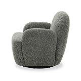 Portia Swivel Armchair Olive from Roseland Furniture