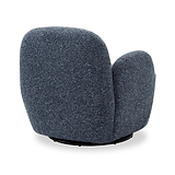 Portia Swivel Armchair Navy from Roseland Furniture