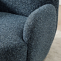 Portia Swivel Armchair Navy from Roseland Furniture