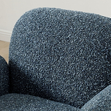 Portia Swivel Armchair Navy from Roseland Furniture
