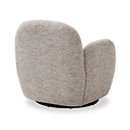 Portia Swivel Armchair Natural from Roseland Furniture