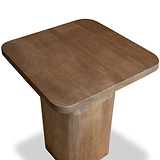 Nao Mango Wood Lamp Table from Roseland Furniture