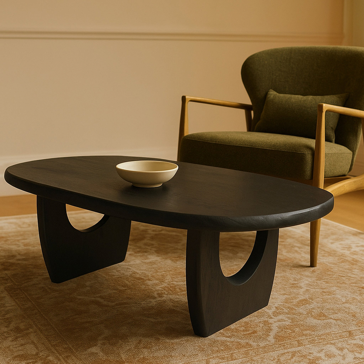 Kanso Mango Wood Coffee Table from Roseland Furniture