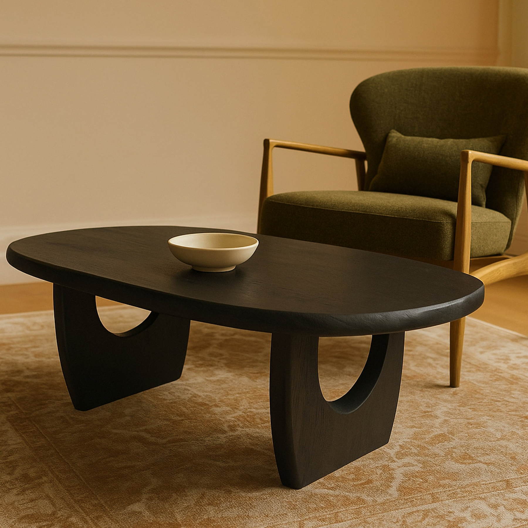 Kanso Mango Wood Coffee Table from Roseland Furniture