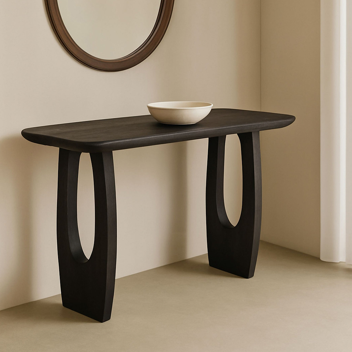 Kanso Mango Wood Console Table from Roseland Furniture