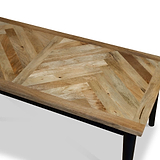 Maeko Parquet Mango Wood Coffee Table from Roseland Furniture
