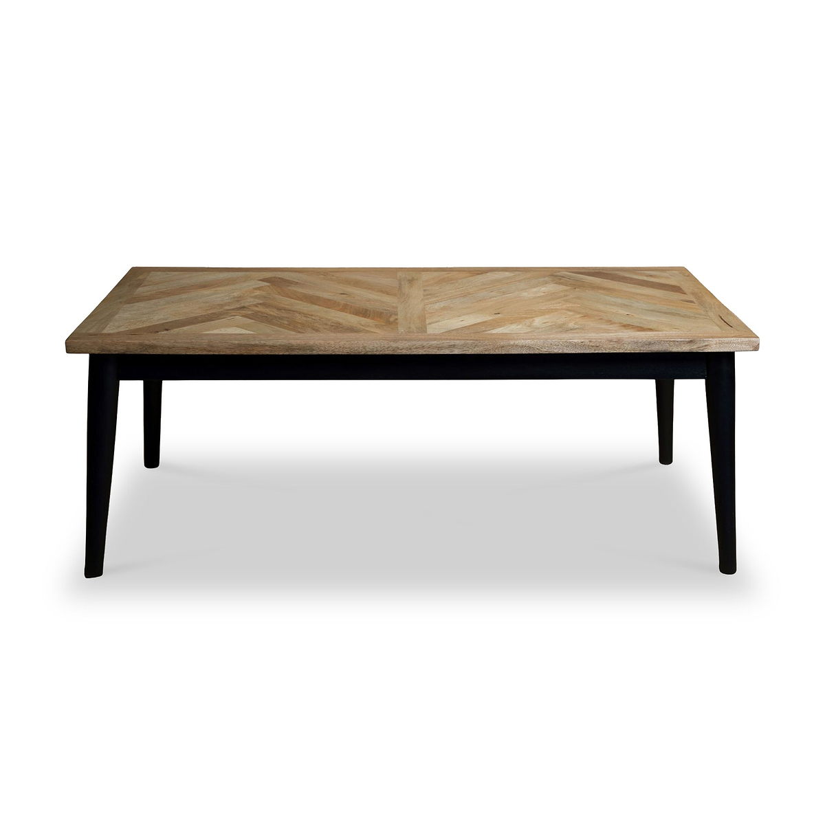 Maeko Parquet Mango Wood Coffee Table from Roseland Furniture