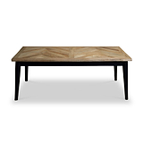 Maeko Parquet Mango Wood Coffee Table from Roseland Furniture