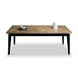Maeko Parquet Mango Wood Coffee Table from Roseland Furniture