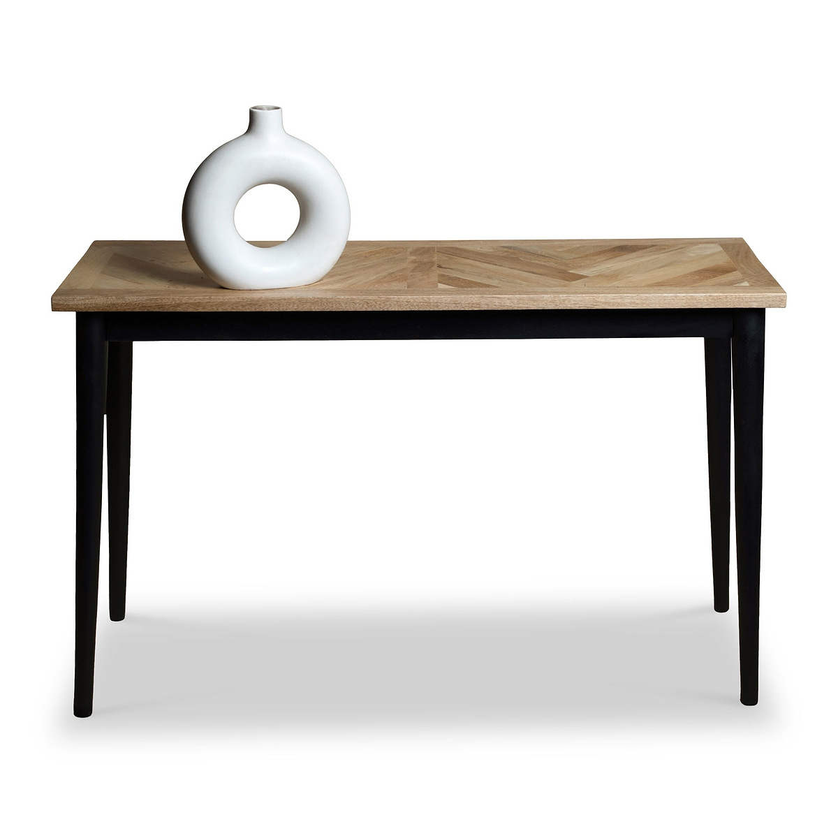 Maeko Parquet Mango Wood Console Table from Roseland Furniture