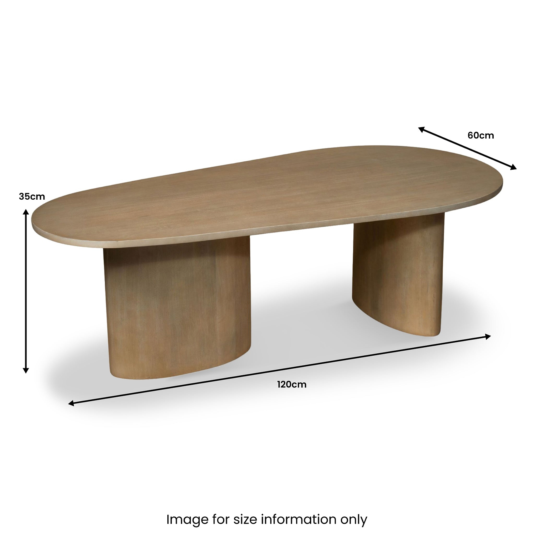 Zenra Mango Wood Coffee Table from Roseland Furniture