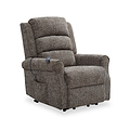 Hendry Twin Motor Power Recliner Armchair Grey from Roseland Furniture