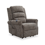 Hendry Twin Motor Power Recliner Armchair Grey from Roseland Furniture