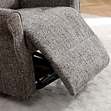 Hendry Twin Motor Power Recliner Armchair Grey from Roseland Furniture