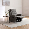 Hendry Recliner Armchair Grey from Roseland Furniture