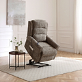Hendry Twin Motor Power Recliner Armchair Fawn from Roseland Furniture