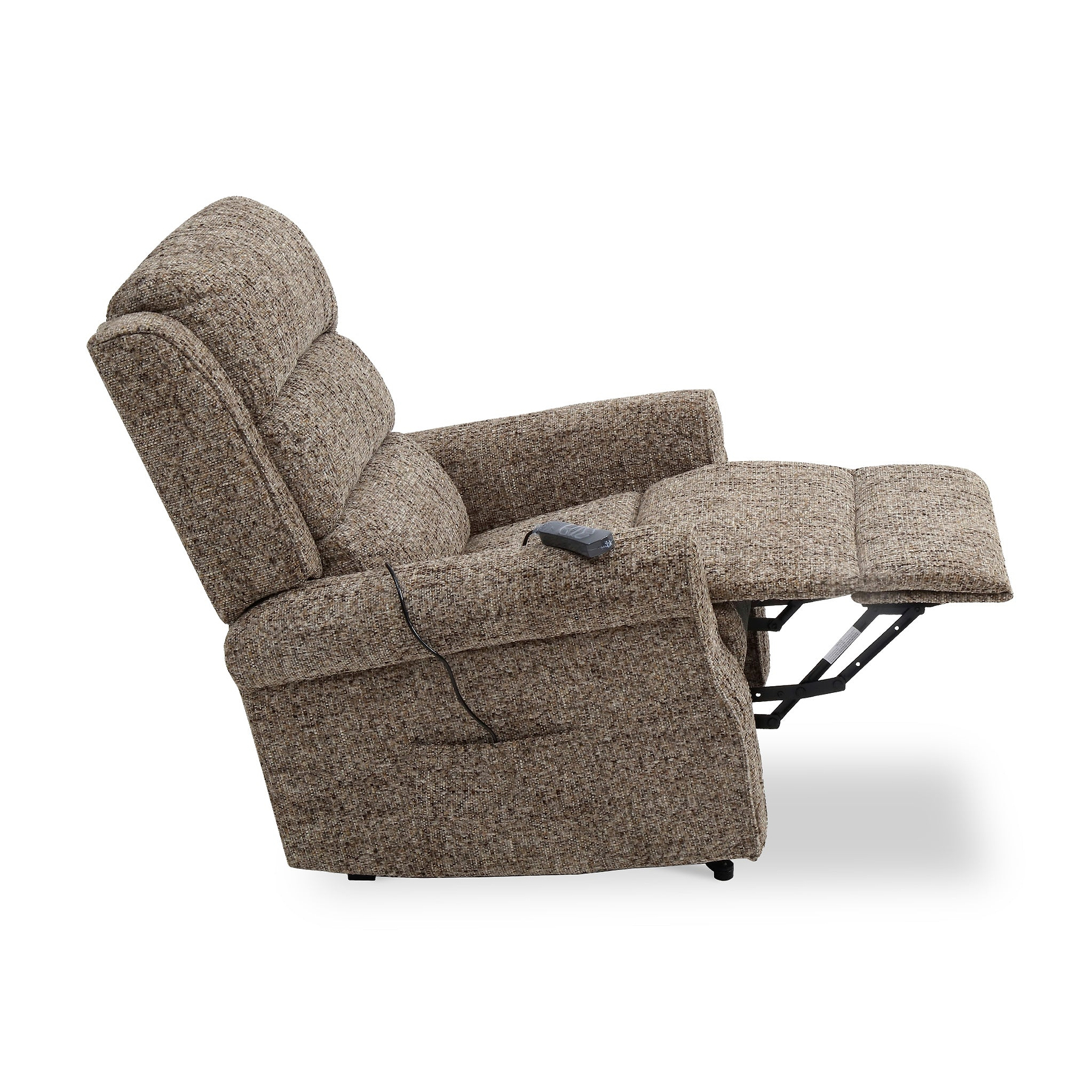 Hendry Twin Motor Power Recliner Armchair Fawn from Roseland Furniture
