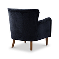 Arkwright Wingback Armchair Navy from Roseland Furniture