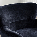 Arkwright Wingback Armchair Navy from Roseland Furniture