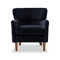 Arkwright Wingback Armchair Navy from Roseland Furniture