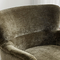 Arkwright Wingback Armchair Olive from Roseland Furniture