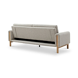 Alverton Upholstered Click Clack Sofa Bed Natural from Roseland Furniture