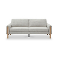 Alverton Upholstered Click Clack Sofa Bed Natural from Roseland Furniture