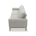 Alverton Upholstered Click Clack Sofa Bed Natural from Roseland Furniture