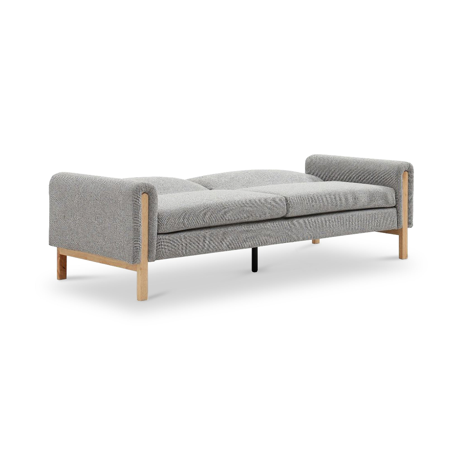 Alverton Upholstered Click Clack Sofa Bed Grey from Roseland Furniture