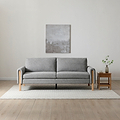 Alverton Upholstered Click Clack Sofa Bed Grey from Roseland Furniture