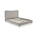 Tolliver Curved Headboard Bed Frame Double from Roseland Furniture