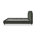 Langford Upholstered Bed Frame Olive King from Roseland Furniture