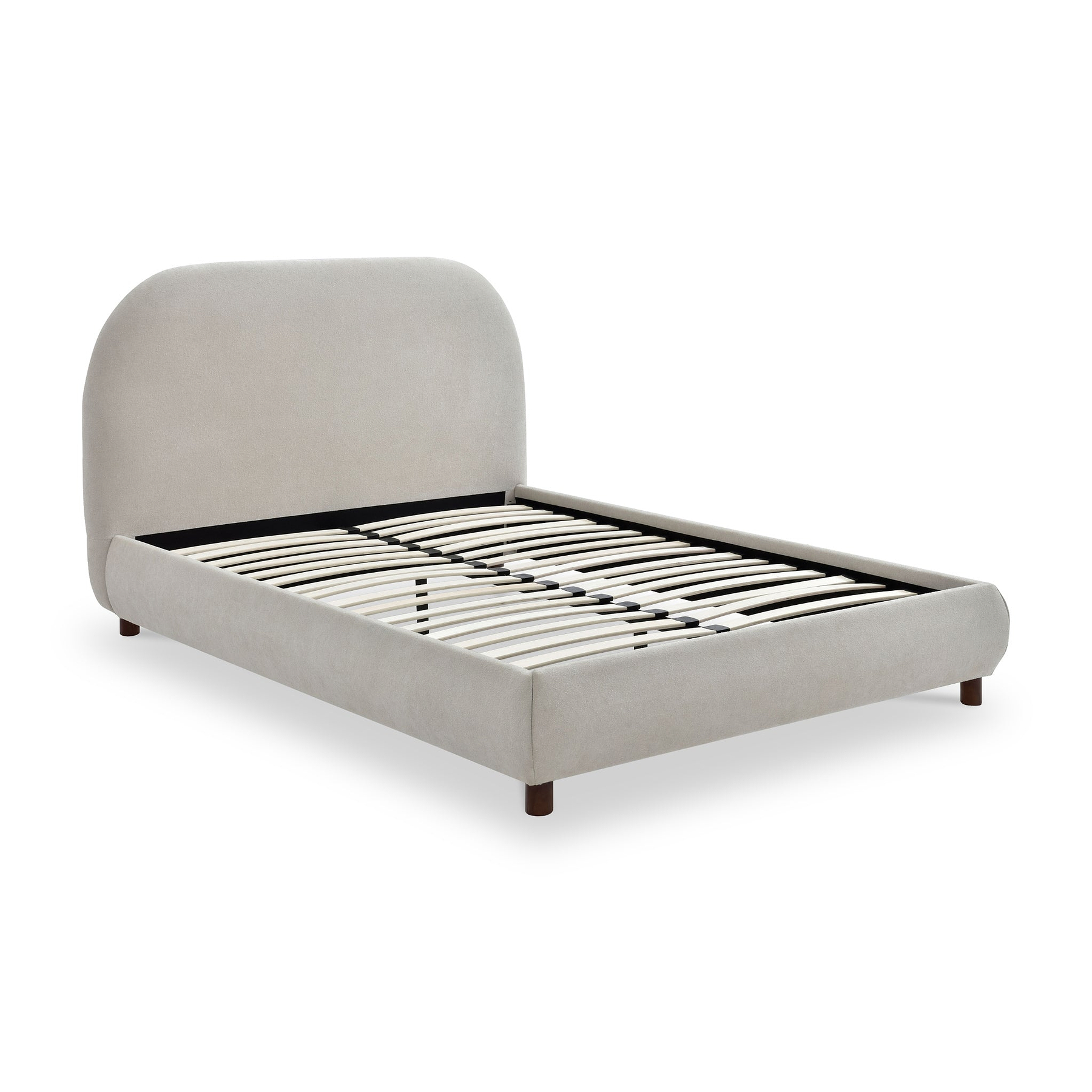 Langford Upholstered Bed Frame Natural King from Roseland Furniture