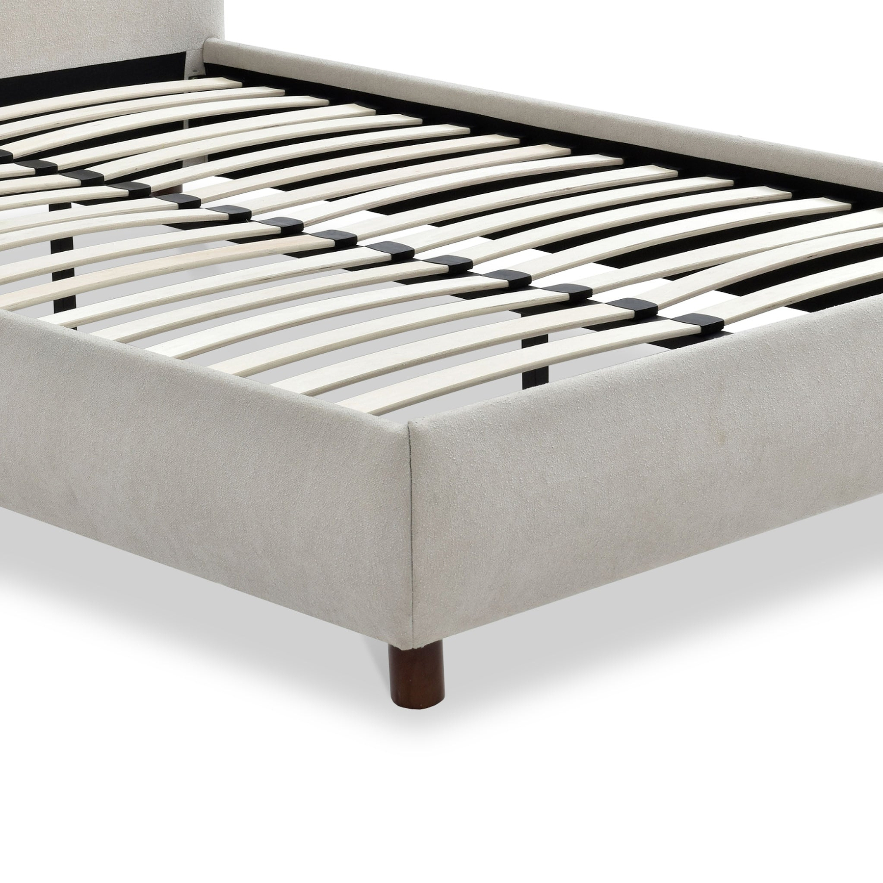 Langford Upholstered Bed Frame Natural King from Roseland Furniture